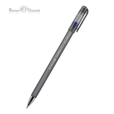 Большое фото товара - Ручка шариковая 0.5 мм "SlimWrite Ice" синяя 20-0207 Bruno Visconti, 12-163579. Вариант №1