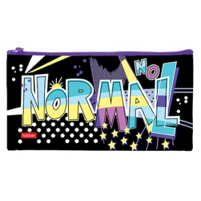 Большое фото товара - Пенал-косметичка 205х110 мм "No normal" (077977) 18086 Хатбер, 12-167061. Вариант №1