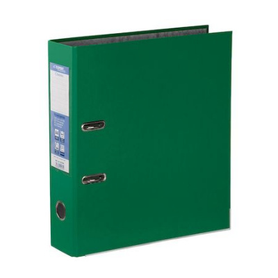 Большое фото товара - Папка-регистратор 75 мм Классика/Сlassic ПВХ-покрытие зеленая 25173 Expert Complete, 12-176083. Вариант №1