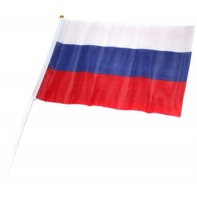Большое фото товара - Флажок российский 40х60 см Триколор Р238710-5 ТЛФ45 Гранит, 12-184619. Вариант №1
