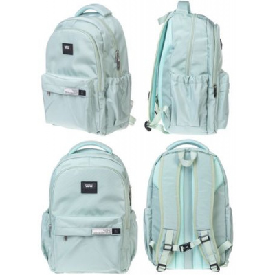 Большое фото товара - Рюкзак молодежный "ДЕЙЛИ.Фисташка" 46х31,5х15 см 2 отделения 3 кармана (084667) 09106 Хатбер, 12-187088. Вариант №1