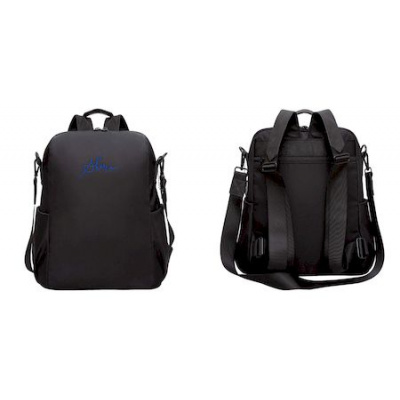 Большое фото товара - Рюкзак молодежный RXL-329-1/3 черный - синий 29х33х14 см GRIZZLY, 12-191241. Вариант №1