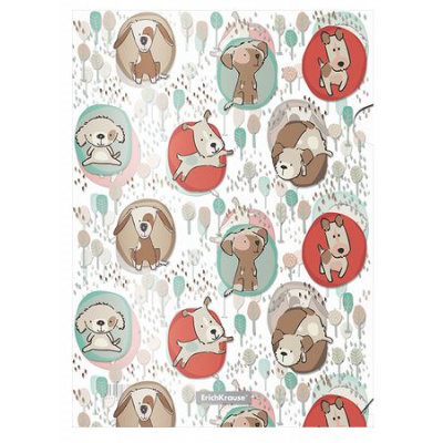 Большое фото товара - Папка-уголок А4 "Little Dogs" 55305 ErichKrause, 12-191594. Вариант №1