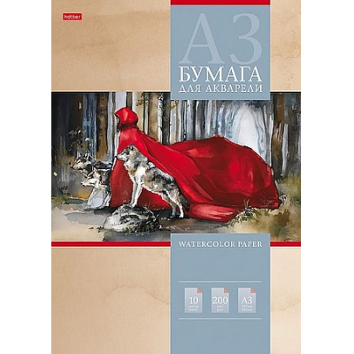 Большое фото товара - Папка для акварели А3 10л "Сумерки" 30161 (086691) Хатбер, 12-203306. Вариант №1