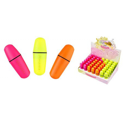 Большое фото товара - Текстовыделитель 1-5мм "ПРИМАВЕРА Мини/Primavera Mini" 22-0182 (желтый,розовый,оранжевый) Отгрузка кратно 49 Bruno Visconti, 12-203851. Вариант №1