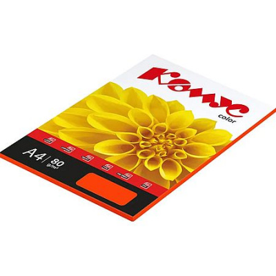 Большое фото товара - Бумага  А4  50л 80 г/м2 шафран интенсив (619954), 12-204084. Вариант №1