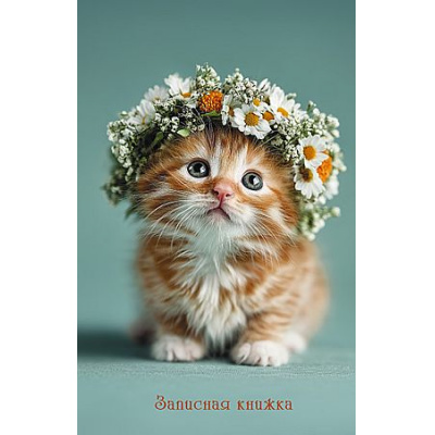Большое фото товара - Записная книжка на спирали А5 40л клетка "Милый рыжик" С0859-95 АппликА, 12-213713. Вариант №1