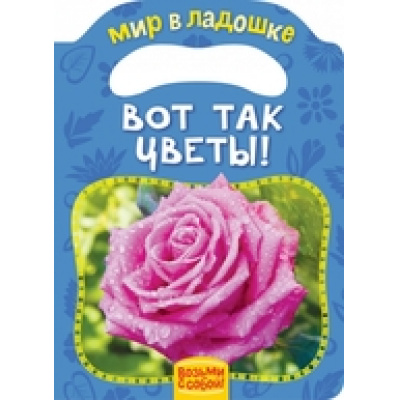 Большое фото товара - МирВЛадошке Вот так цветы! (вырубка), (Росмэн/Росмэн-Пресс, 2017), К, c.8, 13-778838. Вариант №1