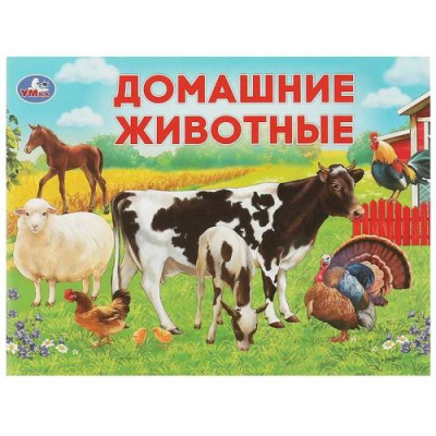 Большое фото товара - Умный малыш. Домашние животные, (Умка, 2024), Обл, c.12, 13-945436. Вариант №1